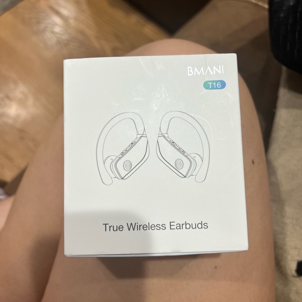 T16 True Wireless Earbuds - White